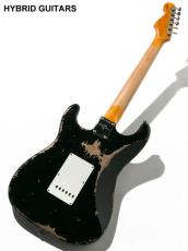 Fender Custom Shop 1960 Stratocaster Hand Wound TX-Special Heavy Relic Black 2022_8