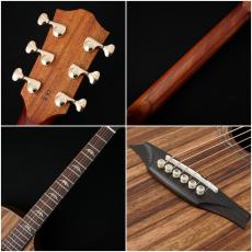 Bromo Guitars BAR4GCE 【動画あり】【国内工房セットアップ!】【オール単板】【P.U付!】【クロサワ町田店】_5