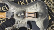 TOM ANDERSON Tom Anderson Pro Am Custom 1988  Kirk Hammett “Damaged Justice” Style / Black & White Bowling Ball_10