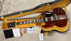 Gibson Custom Shop Murphy Lab 1964 SG Standard with Maestro Vibrola "Ultra Light Aged" Cherry Red s/n 503674 _2