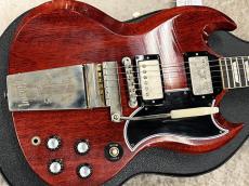 Gibson Custom Shop Murphy Lab 1964 SG Standard with Maestro Vibrola "Ultra Light Aged" Cherry Red s/n 503674 _4