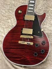 Gibson Custom Shop "KRS Ltd Run" Les Paul Custom Figured Top "Gold Hardware" Gloss Red Tiger s/n CS501777