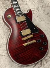 Gibson Custom Shop "KRS Ltd Run" Les Paul Custom Figured Top "Gold Hardware" Gloss Red Tiger s/n CS501777_2