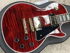Gibson Custom Shop "KRS Ltd Run" Les Paul Custom Figured Top "Gold Hardware" Gloss Red Tiger s/n CS501777_4