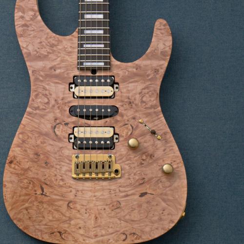 T's DST Pro 24 w/Waterfall Burl Maple -Natural / Steps White Blonde-【3.17kg】【町田店】