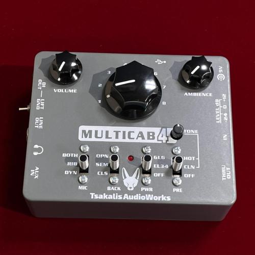 TSAKALIS AUDIO WORKS Multi Cab4 【1台限定特価】【プリアンプ/キャビネットシミュレーター】