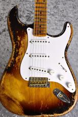 Fender Custom Shop Limited Edition 70th Anniversary 1954 Stratocaster Super Heavy Relic / Wide Fade 2Color Sunburst_2