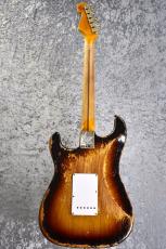 Fender Custom Shop Limited Edition 70th Anniversary 1954 Stratocaster Super Heavy Relic / Wide Fade 2Color Sunburst_5