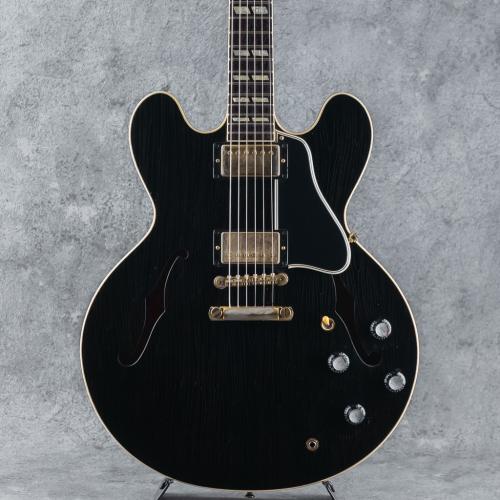 Gibson 1963 ES-335 Aged Ebony Gold Hardware Split Parallelogram Inray 2016