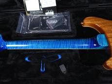 Paul Reed Smith [PRS] Japan Exclusive Wood Library McCarty Trem 10Top Stained Maple Neck Arctic Blue Natural Back 2026_10