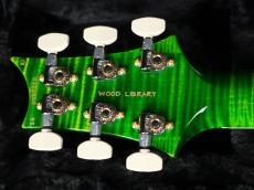 Paul Reed Smith [PRS] Japan Exclusive Wood Library McCarty Trem 10Top Stained Maple Neck Emerald Natural Back 2026_11