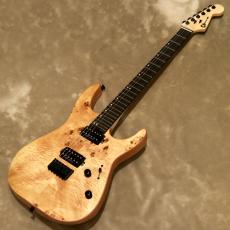 Charvel Pro-Mod DK24 HH HT E Mahogany with Poplar Burl, Desert Sand_2