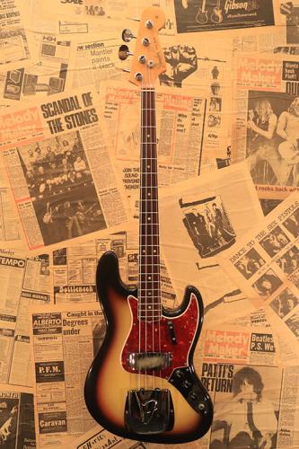 Fender 1966 Jazz Bass "Bound and Dot Marker Neck with Clean Condition"