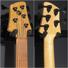 elrick Gold Series E-volution5 SLC Fretless -Burl Maple/Pink Ivory-【3.68kg】【アウトレット】_8