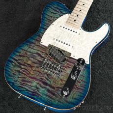 TOM ANDERSON Top T Classic Hand Selected QMT -Ultra Violet Blue with Blue Edge Burst-【極上選定キルトトップ】