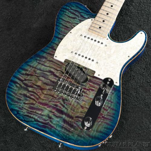 TOM ANDERSON Top T Classic Hand Selected QMT -Ultra Violet Blue with Blue Edge Burst-【極上選定キルトトップ】