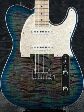 TOM ANDERSON Top T Classic Hand Selected QMT -Ultra Violet Blue with Blue Edge Burst-【極上選定キルトトップ】_2