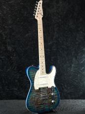 TOM ANDERSON Top T Classic Hand Selected QMT -Ultra Violet Blue with Blue Edge Burst-【極上選定キルトトップ】_7