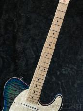TOM ANDERSON Top T Classic Hand Selected QMT -Ultra Violet Blue with Blue Edge Burst-【極上選定キルトトップ】_9