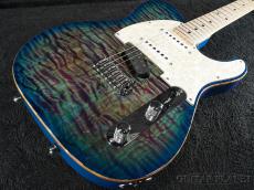 TOM ANDERSON Top T Classic Hand Selected QMT -Ultra Violet Blue with Blue Edge Burst-【極上選定キルトトップ】_10