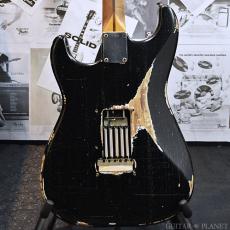 Fender 1957 Stratocaster Ash Body!! -Refinish Black- _3