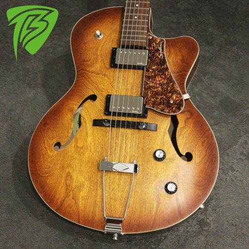 Godin 5th Avenue CW Kingpin II HB Cognac Burst