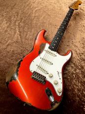 Fender Custom Shop 1964 Stratocaster Hvy Relic -Candy Tangerine / Black- Build by Paul Waller ≒3.36kg_2