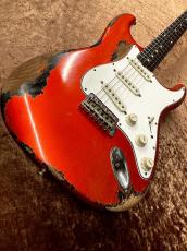 Fender Custom Shop 1964 Stratocaster Hvy Relic -Candy Tangerine / Black- Build by Paul Waller ≒3.36kg_3