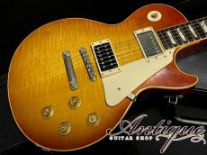 Gibson Custom Shop Jimmy Page Signature #1 Les Paul "Custom Authentic" 2004 Page Burst VOS w/ BZF?? #1●●/Ltd.840 EX+++ 4.13kg "Number One"_4