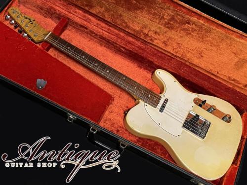 Fender Telecaster 1969-1970 Olympic White /Light Weight Alder /Rosewood FB /Killer Figured Maple Neck w/OHC&OBC 3.15kg "Amazing Sound"