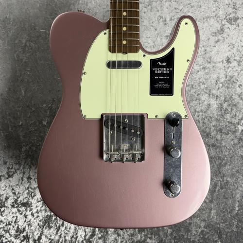 Fender Limited Edition Vintera II Road Worn ‘60s Telecaster -Burgundy Mist Metallic- #MX25079286【3.43kg】