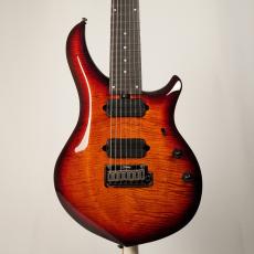 Sterling by MUSIC MAN MAJ270XFM-BOB - Blood Orange Burst Flame Top-【3.14kg】