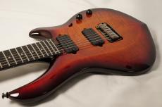 Sterling by MUSIC MAN MAJ270XFM-BOB - Blood Orange Burst Flame Top-【3.14kg】_6