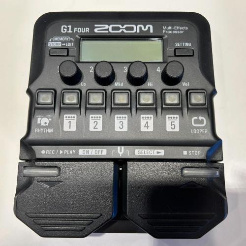 ZOOM 【中古商品/現物画像】ZOOM/G1 FOUR マルチエフェクター