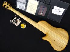 Warwick Custom Shop Masterbuilt Thumb Single Cut 5st Natural Oil Finish_7