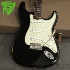 Fender Mike McCready Stratocaster Refinish Black with Lyndy Flarin P.U 2024