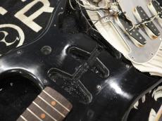 Fender Mike McCready Stratocaster Refinish Black with Lyndy Flarin P.U 2024_12