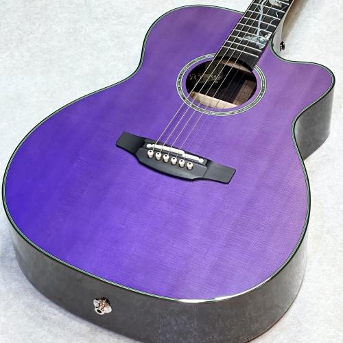 Takamine 【現物動画あり】700 CTM ラベンダー【生産数1本】【工場選定スプルース×ローズウッド】