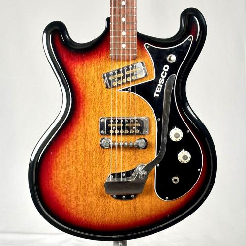 Teisco 【1960年代製】V2 -Sunburst- w/ Gold Foil Pickups【3.66kg】