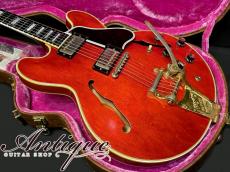 Gibson ES-355TD-SV 1960-61年製 Cherry w/Bigsby Full-Original except Mono Mod. EX+++ “Original PAF Sound”_4