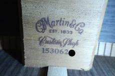 Martin Custom Shop Style CTM D-28  / Old Style Decal Logo・Grover peg・Premium Grade Spruce Top・Indian Rosewood Side and Back・Mahogany Neck・Bevel edge Black Pick guard【With Martin Hard Case】2011年製_15