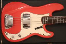Fender 1966 Precision Bass "Original Fiesta Red Finish"_3
