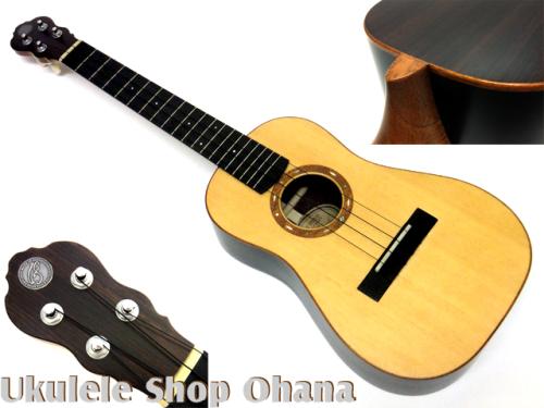 West Field Guitar Craft [TEN-R.S.-Jewel] テナー シトカスプルース/インディアンローズウッド