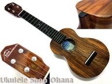 KIDA UkuleleWorks ソプラノロングネック AAハワイアンコア #133