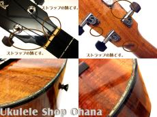 Kamaka [HF-3D2]テナーデラックス ハワイアンカーリーコア #211097 2021年中古委託_5