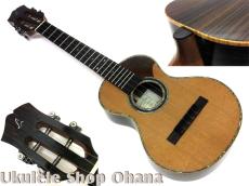 Ancestor's Ukulele [Tenor17.5]テナー ウエスタンレッドシダー/インディアンローズウッド #393