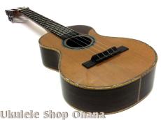 Ancestor's Ukulele [Tenor17.5]テナー ウエスタンレッドシダー/インディアンローズウッド #393_8