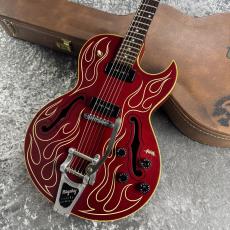Gibson 【ファイヤーパターン】 ES-135 Bigsby Cherry MOD [3.97kg] 1995年製 3Fギブソンフロア_2