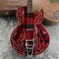 Gibson 【ファイヤーパターン】 ES-135 Bigsby Cherry MOD [3.97kg] 1995年製 3Fギブソンフロア_3