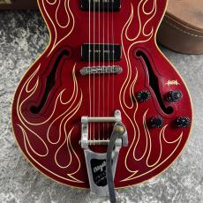 Gibson 【ファイヤーパターン】 ES-135 Bigsby Cherry MOD [3.97kg] 1995年製 3Fギブソンフロア_4
